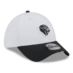 2025 NFL Training Camp Throwback Logo 39THIRTY Flex Hat - Jacksonville Jaguars