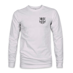 Barcelona 1863FC Back Team Arch Long Sleeve T-Shirt - Gray