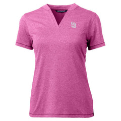 MLB San Diego Padres Cutter & Buck Forge Heathered Stretch Blade Top