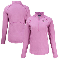 MLB Cleveland Guardians Cutter & Buck Women's Peshastin Eco Fleece Recycled Half-Zip Jacket