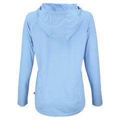 MLB Cincinnati Reds Cutter & Buck Women's Coastline Epic Comfort Eco Recycled Long Sleeve Hoodie T-Shirt