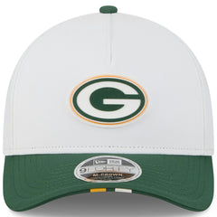 Youth 2025 NFL Training Camp A-Frame 9FORTY Adjustable Hat - Green Bay Packers
