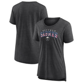 NHL Gray Buffalo Sabres Women's Proud Tri-Blend T-Shirt