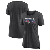 NHL Gray Nashville Predators Women's Proud Tri-Blend T-Shirt