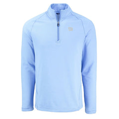 Cutter & Buck Peshastin Eco Fleece Recycled Raglan Quarter-Zip Top - New York Giants