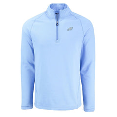 Cutter & Buck Peshastin Eco Fleece Recycled Raglan Quarter-Zip Top - Philadelphia Eagles