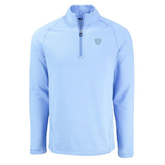 Cutter & Buck Peshastin Eco Fleece Recycled Raglan Quarter-Zip Top - Las Vegas Raiders