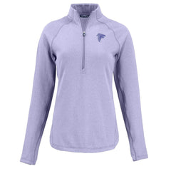 Cutter & Buck Women's Peshastin Eco Fleece Recycled Half-Zip Top - Atlanta Falcons