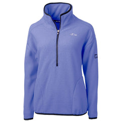 Cutter & Buck Women's Cascade Eco Fleece Half-Zip Jacket - Baltimore Ravens