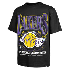 NBA Los Angeles Lakers '47 Past Champs Collection Flashbulb Foundation T-Shirt