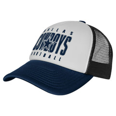Outerstuff Youth Essentials Trucker Adjustable Hat - Dallas Cowboys