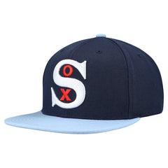 MLB Chicago White Sox Mitchell & Ness Cooperstown Collection Basic Flip Snapback Hat