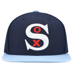 MLB Chicago White Sox Mitchell & Ness Cooperstown Collection Basic Flip Snapback Hat