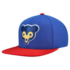 MLB Chicago Cubs Mitchell & Ness Cooperstown Collection Basic Flip Snapback Hat
