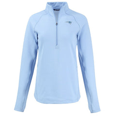 Cutter & Buck Women's Peshastin Eco Fleece Recycled Half-Zip Top - New England Patriots