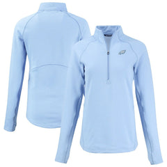 Cutter & Buck Women's Peshastin Eco Fleece Recycled Half-Zip Top - Philadelphia Eagles