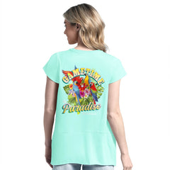 Margaritaville Women's Gametime Is Paradise T-Shirt - Green Bay Packers