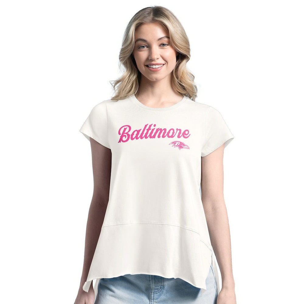 Margaritaville Women's Gametime Is Paradise T-Shirt - Baltimore Ravens