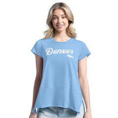 Margaritaville Women's Gametime Is Paradise T-Shirt - Denver Broncos