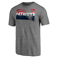 Square Off Tri-Blend T-Shirt - New England Patriots