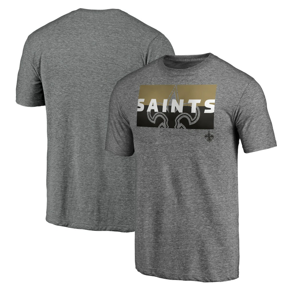 Square Off Tri-Blend T-Shirt - New Orleans Saints