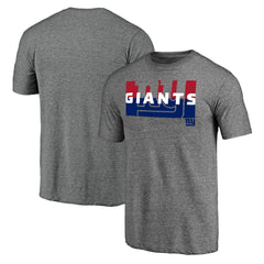 Square Off Tri-Blend T-Shirt - New York Giants