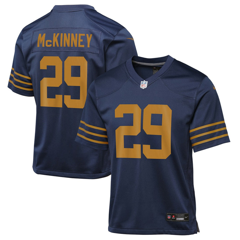 Xavier McKinney Youth The 1923 Classic Game Jersey - Green Bay Packers