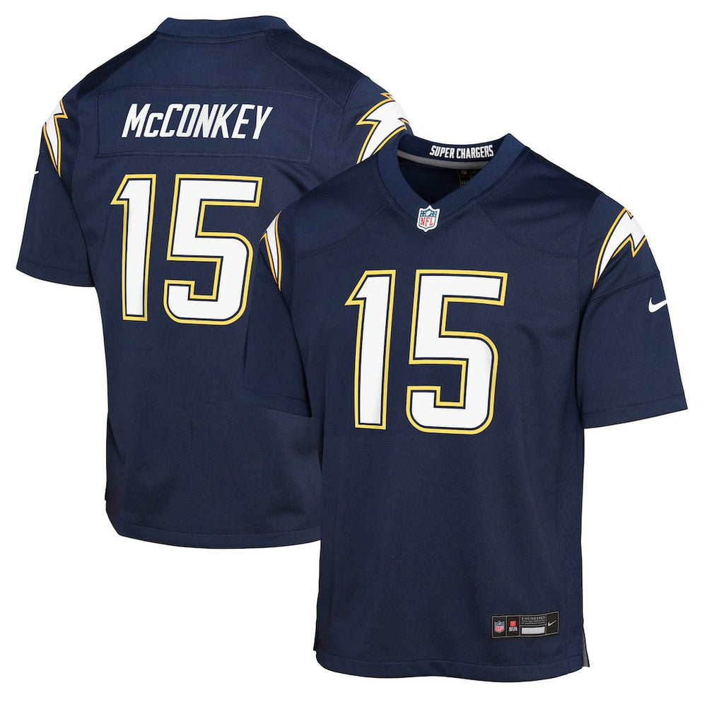 Ladd McConkey Youth Alternate Super Chargers Game Player Jersey - Los Angeles Chargers