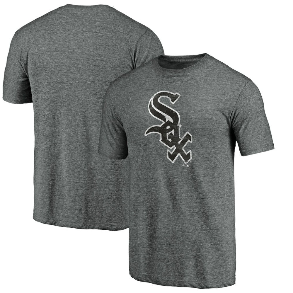 MLB Chicago White Sox Weathered Official Logo Tri-Blend T-Shirt