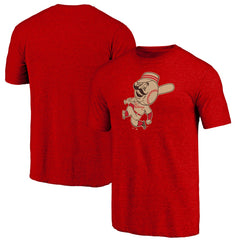MLB Cincinnati Reds Cooperstown Official Logo Tri-Blend T-Shirt