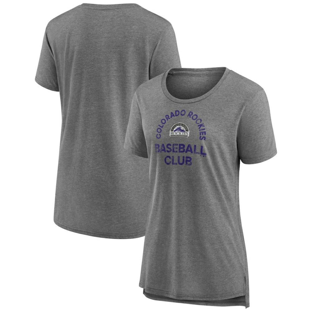 MLB Colorado Rockies Women's Selected First Tri-Blend T-Shirt