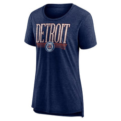 MLB Detroit Tigers Women's Toppler Tri-Blend T-Shirt