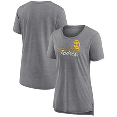 MLB San Diego Padres Women's Practice Time Tri-Blend T-Shirt