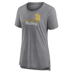 MLB San Diego Padres Women's Practice Time Tri-Blend T-Shirt