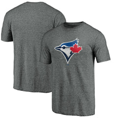 MLB Toronto Blue Jays Weathered Official Logo Tri-Blend T-Shirt
