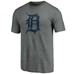 MLB Detroit Tigers Weathered Official Logo Tri-Blend T-Shirt