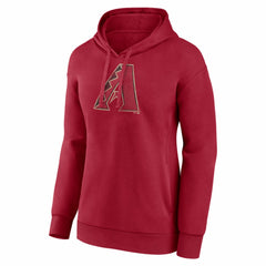 MLB Arizona Diamondbacks Women's Distressed Team Pullover Hoodie