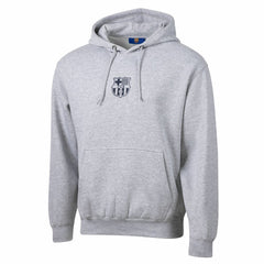 Barcelona Sport Design Sweden Streetwear Relaxed Pullover Hoodie - Heather Gray