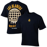 Real Madrid Sport Design Sweden Youth Game Day Graphic T-Shirt - Navy
