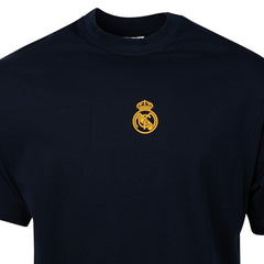 Real Madrid Sport Design Sweden Youth Game Day Graphic T-Shirt - Navy