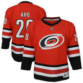 NHL Red Sebastian Aho Carolina Hurricanes Outerstuff Youth Alternate Replica Jersey