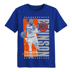 NBA Jalen Brunson New York Knicks Outerstuff Youth Answer T-Shirt