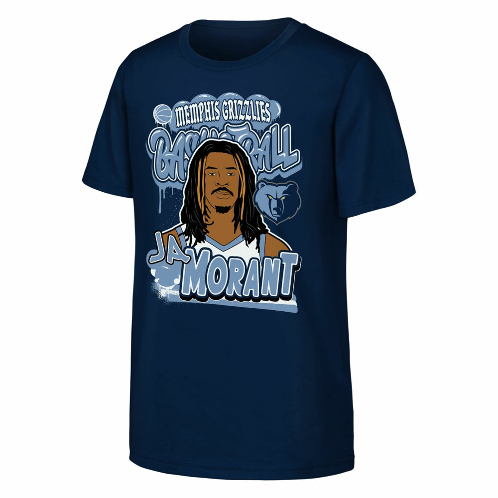NBA Ja Morant Memphis Grizzlies Outerstuff Youth Baller T-Shirt
