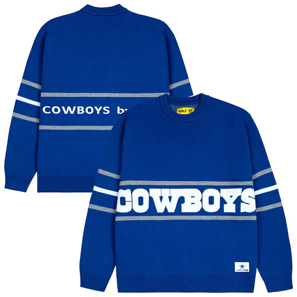 GOLF WANG Jacquard Pullover Sweater - Dallas Cowboys