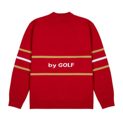 GOLF WANG Jacquard Pullover Sweater - San Francisco 49ers