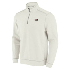 MLB Cincinnati Reds Tommy Bahama Sport Tobago Bay Tri-Blend Half-Zip Sweatshirt