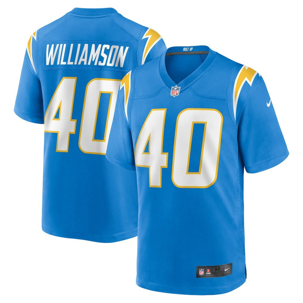 Kendall Williamson Team Game Jersey - Los Angeles Chargers