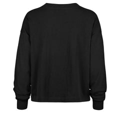 '47 Women's Muse Sydney Long Sleeve Cropped T-Shirt - New Orleans Saints