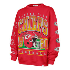 '47 Women's Go Big Oversized Pullover Sweatshirt - Kansas City Chiefs