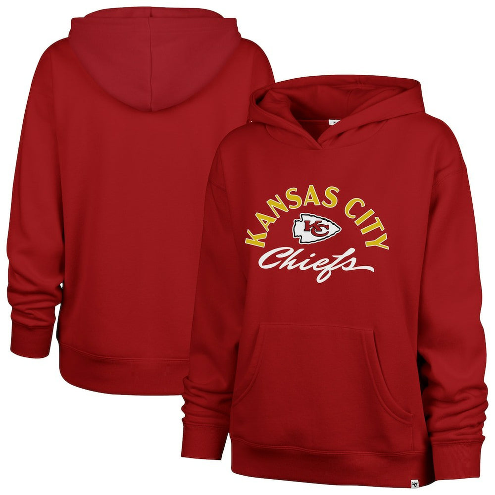 '47 Women's Whirlwind Naomi Pullover Hoodie - Kansas City Chiefs